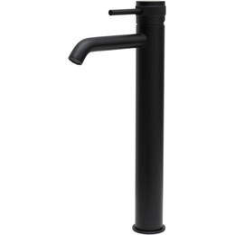 Смеситель для раковины высокий Allen Brau Priority 5.31A02-31, чёрный матовый фото 