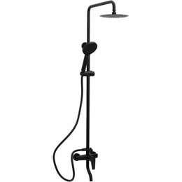 Душевая стойка Allen Brau Eclipse 5.E1007-31, чёрный матовый фото 