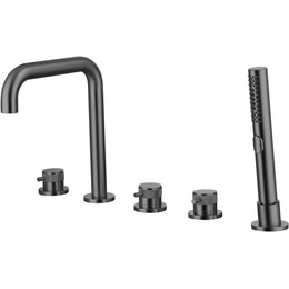 Смеситель для ванны Allen Brau Priority 5.31007-MG, графит фото 