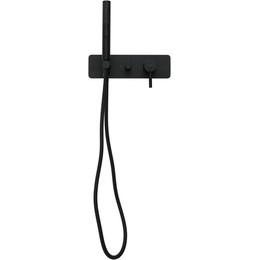 Смеситель для душа Allen Brau Priority 5.31009-31 (со скрытой частью) чёрный матовый фото 