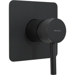 Смеситель для душа Allen Brau Priority X1 5.31012-31 (со скрытой частью) чёрный матовый фото 