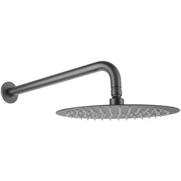 Верхний душ Allen Brau Priority 250 мм 5.31017-MG, графит фото 