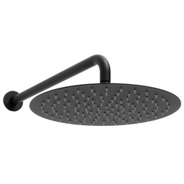 Верхний душ Allen Brau Priority 300 мм 5.31A17-31, чёрный матовый фото 