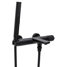 Смеситель для ванны Allen Brau Liberty 5.33006-31, чёрный матовый фото 