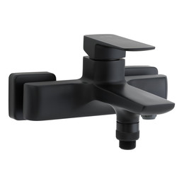 Смеситель для ванны Allen Brau Infinity 5.21006-31, чёрный матовый фото 