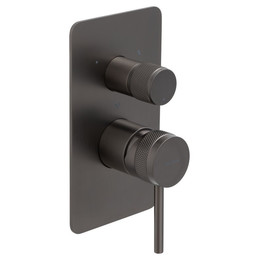 Смеситель для ванны Allen Brau Priority 5.31A11-MG (со скрытой частью) графит фото 