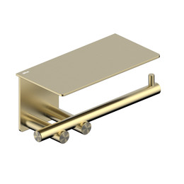 Держатель для туалетной бумаги ABBER Osten 316 AA1830BG, цвет золото брашированное фото 