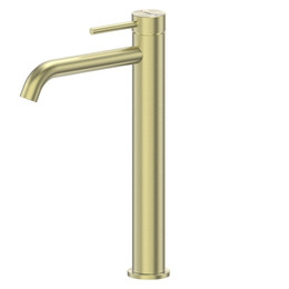 Смеситель для раковины высокий Abber Wasser Kreis 316 AF8111BG-L, брашированное золото фото 