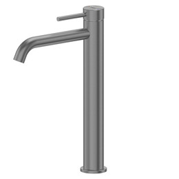 Смеситель для раковины высокий Abber Wasser Kreis 316 AF8111BGG-L, оружейная брашированная сталь фото 