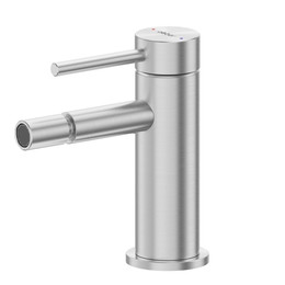 Смеситель для биде Abber Wasser Kreis 316 AF8124BST, сталь брашированная фото 