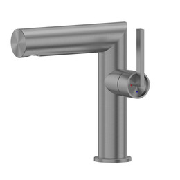 Смеситель для раковины ABBER Perfekte 316 AF8A10BGG, оружейная сталь брашированная фото 