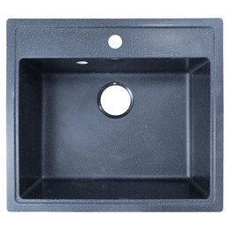 Кухонная мойка Azario Onda CS00105224, чёрный фото 