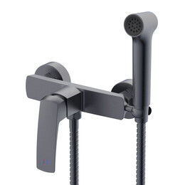 Набор для гигиенического душа Azario Conda AZ-K2511GR, графит фото 