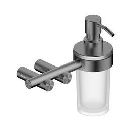 Дозатор для жидкого мыла Abber Osten 316 AA1859BGG, цвет оружейная сталь брашированная фото 