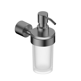 Дозатор для жидкого мыла Abber Osten 316 AA185A9BGG, цвет оружейная сталь брашированная фото 