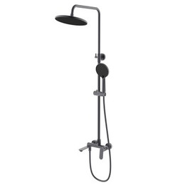 Душевая стойка Azario Alanti AZ-K2332GR, графит фото 