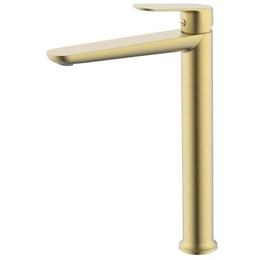 Смеситель для раковины высокий Azario Alanti AZ-K9032MG, золото матовое фото 
