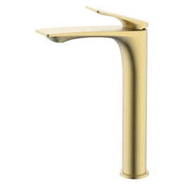 Смеситель для раковины высокий Azario Lursy AZ-K9049MG, золото матовое фото 