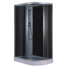 Душевая кабина Loranto 120x80 см CS-876EATM/B-120 L, хром/прозрачное фото 