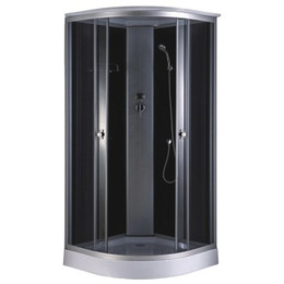 Душевая кабина Loranto 90x90 см CS-881EA13TM/B-90, хром/прозрачное фото 