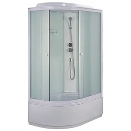 Душевая кабина Loranto 120х80 см CS-887EDTM/W-120 R, белый/прозрачное фото 