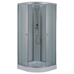 Душевая кабина Loranto 90x90 см CS-981TM/W-90, хром/прозрачное фото 