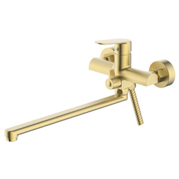 Смеситель для ванны Azario Alanti AZ-K1732MG, золото матовое фото 