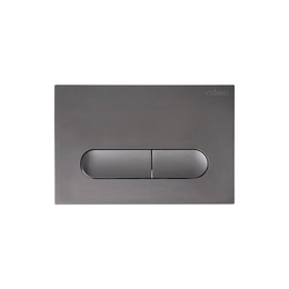 Кнопка смыва Cezares Liner LINER-BTN-GM, оружейная сталь фото 