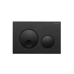Кнопка смыва Cezares Relax RELAX-BTN-NOP, чёрный матовый фото 