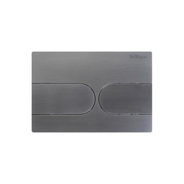 Кнопка смыва BelBagno BB-11-GM, оружейная сталь фото 