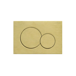 Кнопка смыва Cezares Stylus STYLUS-BTN-BORO, брашированное золото фото 