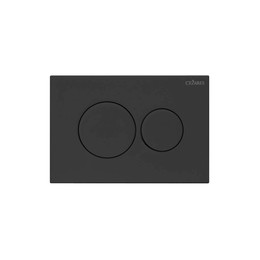 Кнопка смыва Cezares Pneumatic PN1-BTN-NOP, чёрный матовый фото 