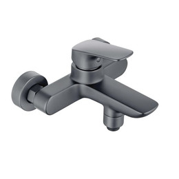 Смеситель для ванны Aquatek Вега AQ1040BGM, оружейная сталь фото 