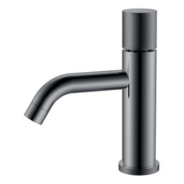 Смеситель для раковины Boheme Stick 121-SGM.2, графит глянец фото 