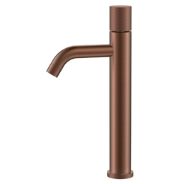 Смеситель для раковины высокий Boheme Stick 122-BRB.2, брашированная бронза фото 