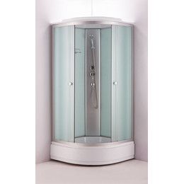 Душевая кабина Niagara Classic 90x90 см NG-3301-14, хром/матовое фото 