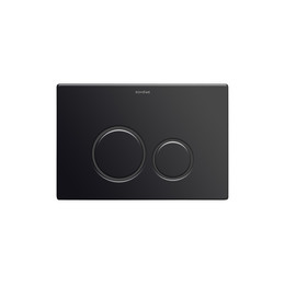 Кнопка смыва Boheme 649-SGM, графит глянец фото 