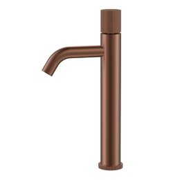 Смеситель для раковины высокий Boheme Stick 122-BRB.3, брашированная бронза фото 