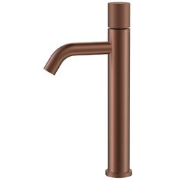 Смеситель для раковины высокий Boheme Stick 122-BRB.4, брашированная бронза фото 