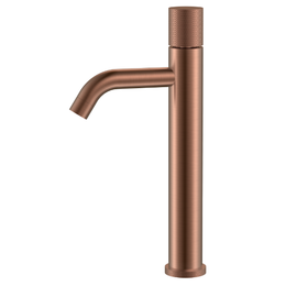 Смеситель для раковины высокий Boheme Stick 122-CB.2, брашированная медь фото 