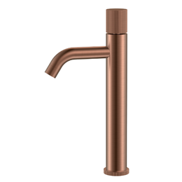 Смеситель для раковины высокий Boheme Stick 122-CB.3, брашированная медь фото 