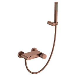 Смеситель для ванны Boheme Stick 123-BRB.2, брашированная бронза фото 