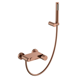 Смеситель для ванны Boheme Stick 123-CB, брашированная медь фото 