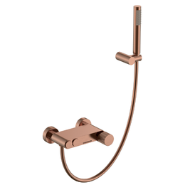 Смеситель для ванны Boheme Stick 123-CB.3, брашированная медь фото 