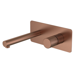 Смеситель для раковины настенный Boheme Stick 125-BRB.4 (со скрытой частью) брашированная бронза фото 