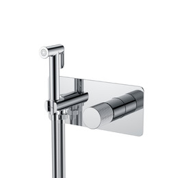 Набор для гигиенического душа Boheme Stick 127-CRCR.4 (со скрытой частью) фото 