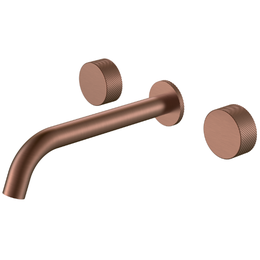 Смеситель для раковины настенный Boheme Stick 152-2-BRB.4, брашированная бронза фото 