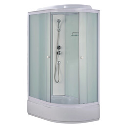 Душевая кабина Loranto 120x80 см CS-985-LTM/W-120 L , белый/матовое фото 