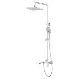 Душевая стойка Azario Alanti AZ-K2332-1BN, сатин фото 