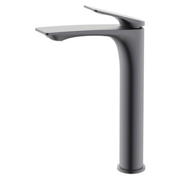 Смеситель для раковины высокий Azario Lursy AZ-K9049GR, графит фото 